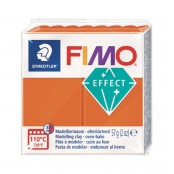 Pâte Fimo 57 g Effect Métal Orange