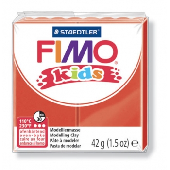 Pâte Fimo Kids 42 g Rouge 8030.2