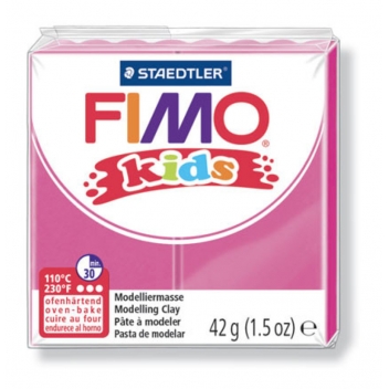 262203 - 4007817805046 - Fimo - Pâte Fimo Kids 42 g Fuchsia 8030.220 - 4