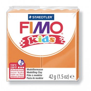 262207 - 4007817805084 - Fimo - Pâte Fimo Kids 42 g Orange 8030.4 - 4