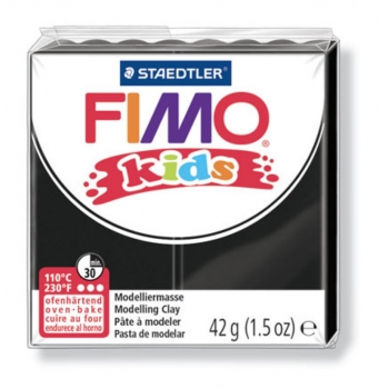 Pâte Fimo Kids 42 g Noir 8030.9