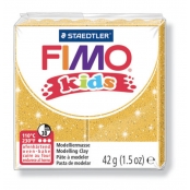 Pâte Fimo Kids 42 g Doré pailleté 8030.112
