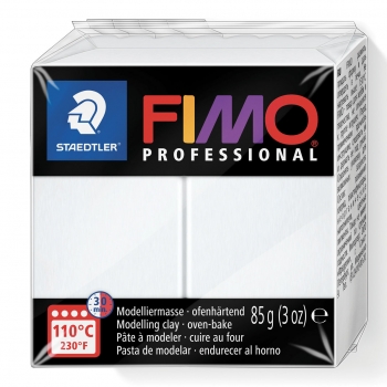 Pâte Fimo 85 g Professional Blanc 8004.0