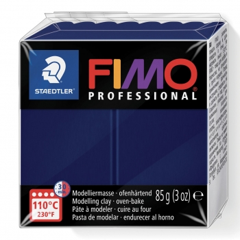 Pâte Fimo 85 g Professional Bleu marine 8004.34