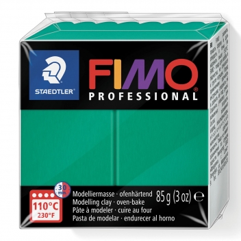 263115 - 4007817800201 - Fimo - Pâte Fimo 85 g Professional Vert 8004.500 - 3