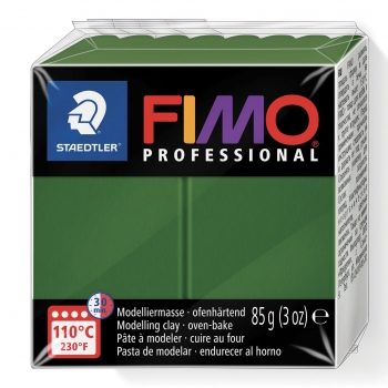 Pâte Fimo 85 g Professional Vert olive 8004.57