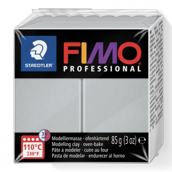 Pâte Fimo 85 g Professional Gris 8004.80