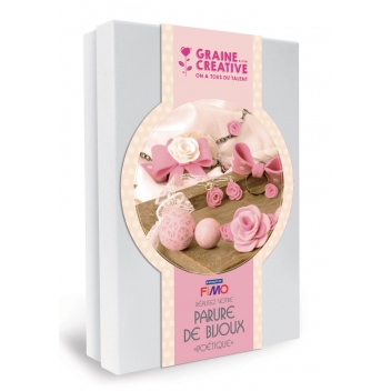 815002 - 3471058150028 - Graine créative - Kit cadeau Parure de bijoux poétique (Fimo) - 9