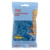 1 000 perles standard MIDI (Ø5 mm) bleu pétrole