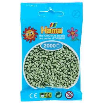 501101 - 28178511012 - Hama - 2 000 perles mini (petites perles Ø2,5 mm) Eucalyptus