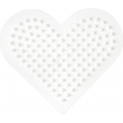 Plaque BIO pour perles standard (Ø5 mm) Petit coeur