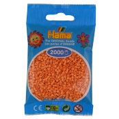 2 000 perles mini (petites perles Ø2,5 mm) abricot clair