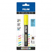 Marqueur Fluoglass pointe biseautée 2-4mm Jaune