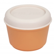 Boite repas hermétique ronde 0,25 l Orange-beige