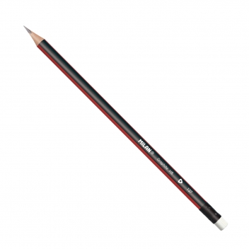 712370312 - 8411574053453 - Milan - Crayons graphite HB triangulaires avec gomme 12 pièces