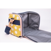 Sac isotherme porte-repas grande capacité (5 l) série Swims 2 Rose et jaune