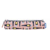 Petite trousse ronde série spéciale Swims 2 Rose et jaune