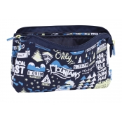 Trousse 5 compartiments série spéciale The Yeti 2 Bleu marine
