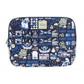 Housse pour ordinateur portable série spéciale The Yeti 2 Bleu marine