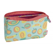 Trousse 5 compartiments série spéciale Frutikis vert et orange
