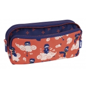 Trousse 3 fermetures éclair série spéciale Ninjutsu Rouge