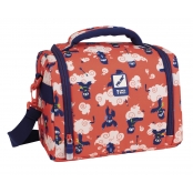 Sac isotherme porte-repas grande capacité (5 l) série spéciale Ninjutsu Rouge