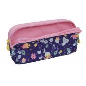 Trousse 3 fermetures éclair série spéciale Fairy Tale Lilas