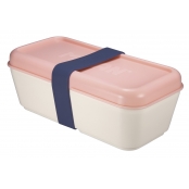 Boite repas rectangulaire 0,75 l Couvercle rose