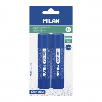 BWM10436 - 8411574088691 - Milan - Blister 2 bâtons de colle 21 g - 3