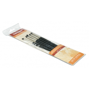 BC02WS - 0722480149023 - Colour shaper - Pinceau shaper (n°2) pour modeler et sculpter 5 pièces