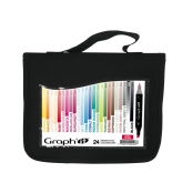 Set 24 Marqueurs à alcool Graph\'it Basic colors