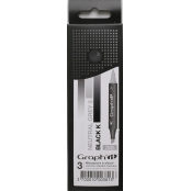 Set 3 Marqueurs à alcool Graph\'it Dégradé Black & White
