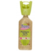 Peinture Diam's 3D 37 ml Nacré Sable d’Or