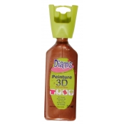 Peinture Diam\'s 3D 37 ml - Nacré - Cuivre