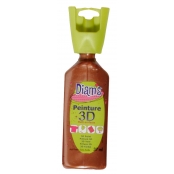 Peinture Diam's 3D 37 ml - Nacré - Cuivre