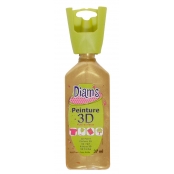 Peinture Diam\'s 3D 37 ml Nacré Or