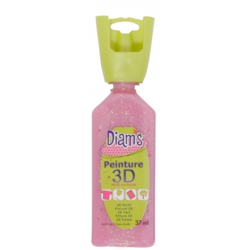 DI40937 - 3700010409370 - Diam's - Peinture Diam's 3D 37 ml Glacé Framboise - 2