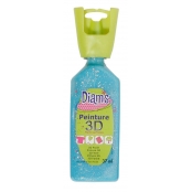 Peinture Diam\'s 3D 37 ml Glacé Bleu Lagon