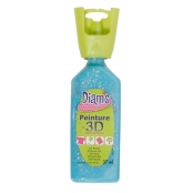 Peinture Diam's 3D 37 ml Glacé Bleu Lagon