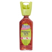 Peinture Diam's 3D 37 ml Pailleté Cuivre