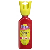 Peinture Diam's 3D 37 ml Nacré Rouge Empire