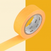 Masking Tape MT 1,5 cm Uni orange fluo