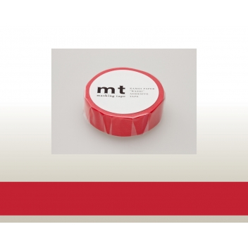 MT01P181Z - 4971910185087 - Masking Tape (MT) - Masking Tape MT 1,5 cm Uni rouge