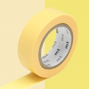 Masking Tape MT 1,5 cm Uni jaune