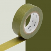 Masking Tape MT 1,5 cm Uni vert olive