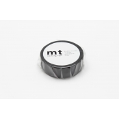 Masking Tape MT 1,5 cm Uni noir mat