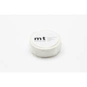 Masking Tape MT 1,5 cm Uni blanc mat