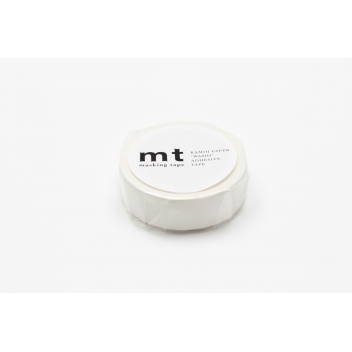 MT01P208Z - 4971910191491 - Masking Tape (MT) - Masking Tape MT 1,5 cm Uni blanc mat