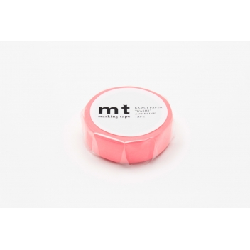 MT01P210RZ - 4971910280379 - Masking Tape (MT) - Masking Tape MT 1,5 cm Uni rouge fluo
