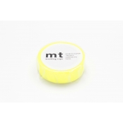 Masking Tape MT 1,5 cm Uni jaune fluo